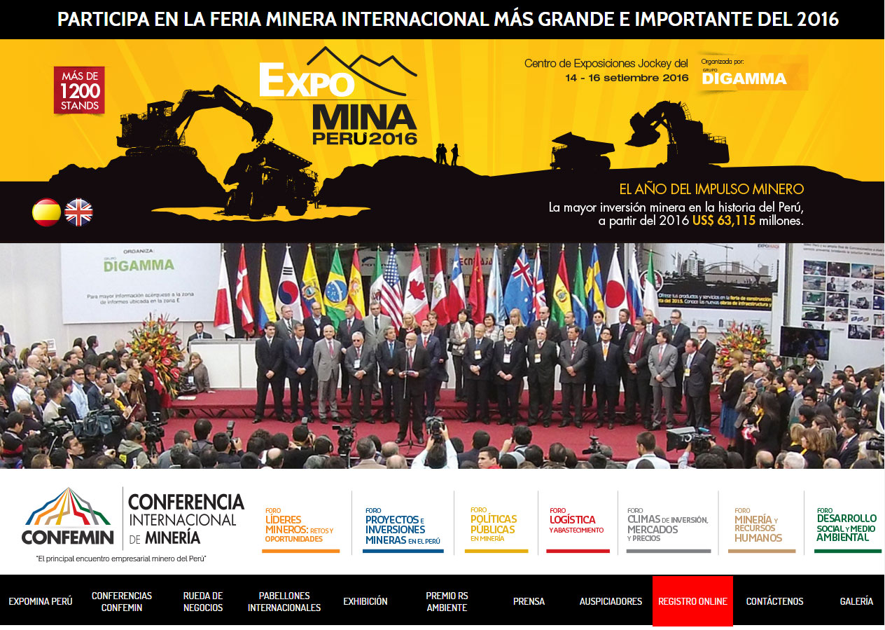 GH CRANES & COMPONENTS estará presente en Expomina Perú, la Feria Minera Internacional más grande e importante del 2016